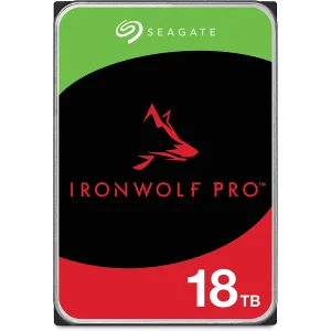 Накопичувач HDD SATA 18.0TB Seagate IronWolf Pro 7200rpm 256MB (ST18000NT001) UA