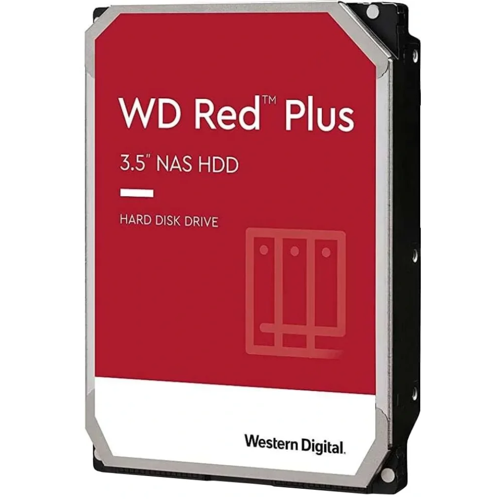 Накопичувач HDD SATA 6.0TB WD Red Plus 5400rpm 256MB (WD60EFPX) UA