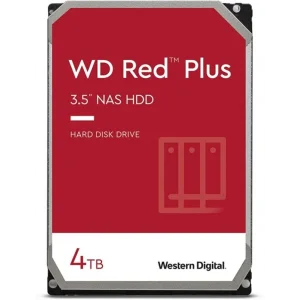 Накопичувач HDD SATA 4.0TB WD Red Plus 5400rpm 256MB (WD40EFPX) UA