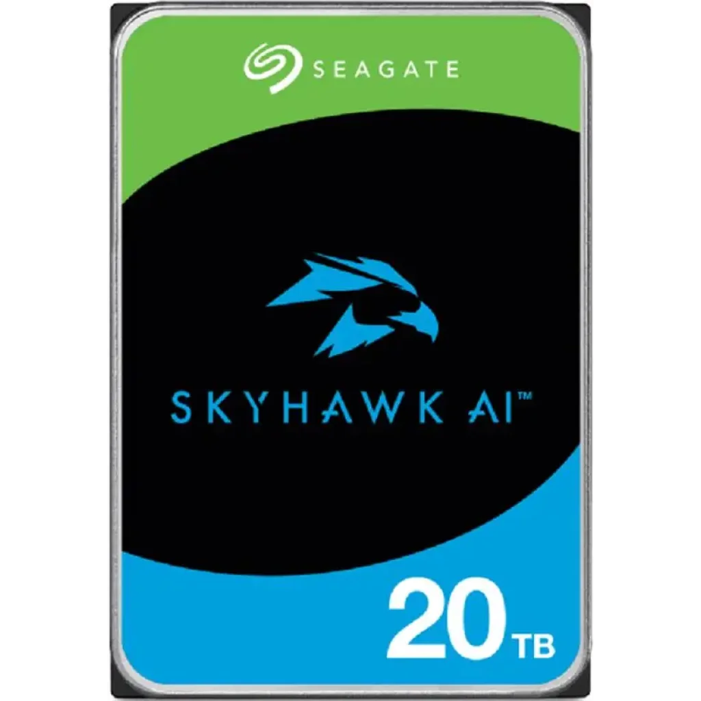 Накопичувач HDD SATA 20.0TB Seagate SkyHawk AI Surveillance 7200rpm 256MB (ST20000VE002) UA