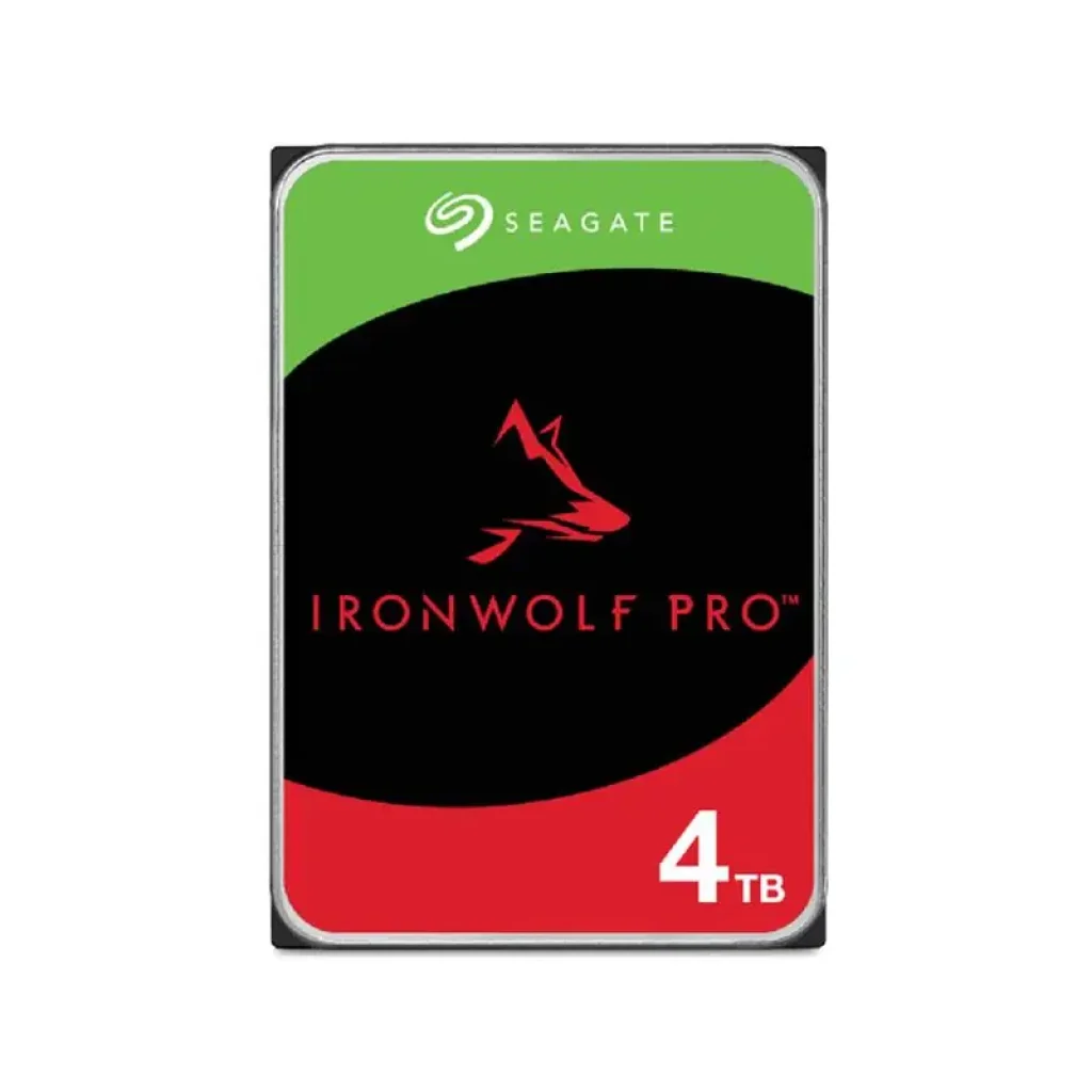 Накопитель HDD SATA 4.0TB Seagate IronWolf Pro 7200rpm 256MB (ST4000NT001) UA