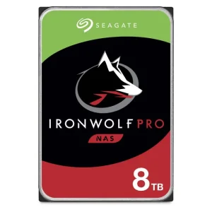 Накопичувач HDD SATA 8.0TB Seagate IronWolf Pro 7200rpm 256MB (ST8000NT001) UA