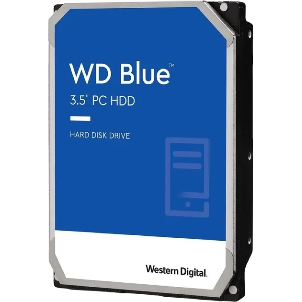 Накопитель HDD SATA 6.0TB WD Blue 5400rpm 256MB (WD60EZAX) UA