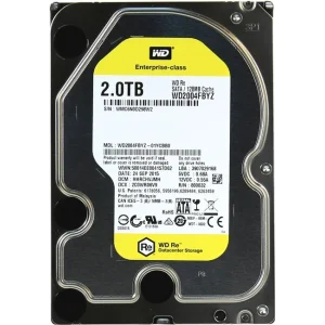 Накопичувач HDD SATA 2.0TB WD RE 7200rpm 128MB (WD2004FBYZ) UA