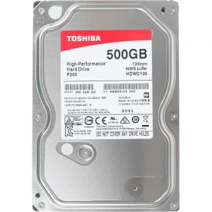 Накопичувач HDD SATA 500GB Toshiba P300 7200rpm 64MB (HDWD105UZSVA) UA