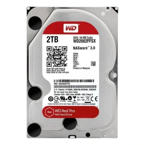 Накопичувач HDD SATA 2.0TB WD Red Pro NAS 7200rpm 64MB (WD2002FFSX) UA