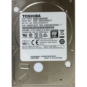 Жорсткий диск HDD 2.5" SATA 200GB Toshiba 8MB 4200rpm (MQ01AAD020C) UA