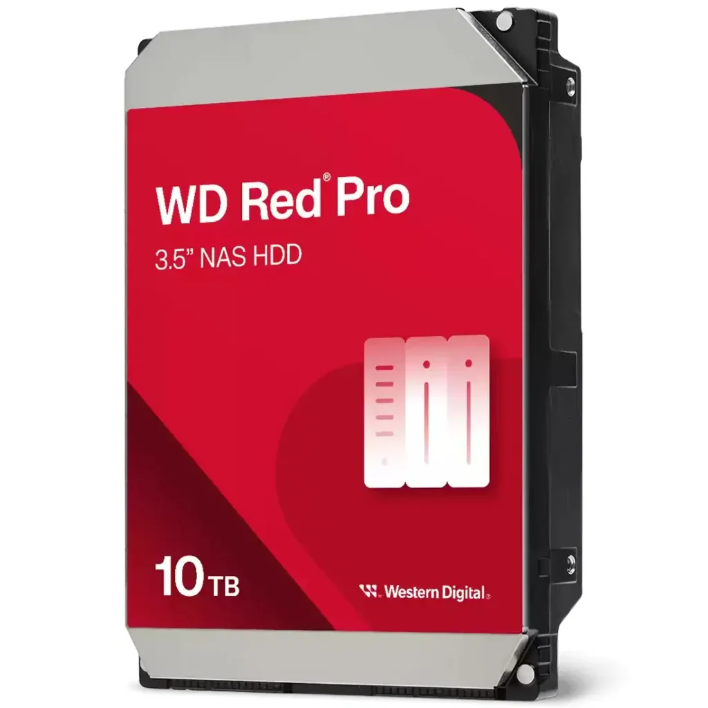 Накопитель HDD SATA 10.0TB WD Red Pro NAS 7200rpm 512MB (WD103KFBX) UA