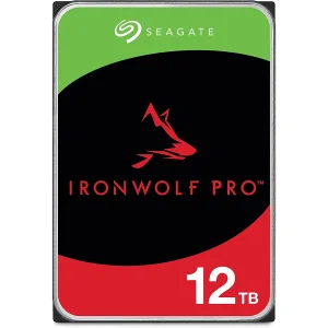 Накопичувач HDD SATA 12.0TB Seagate IronWolf Pro 7200rpm 256MB (ST12000NT001) UA