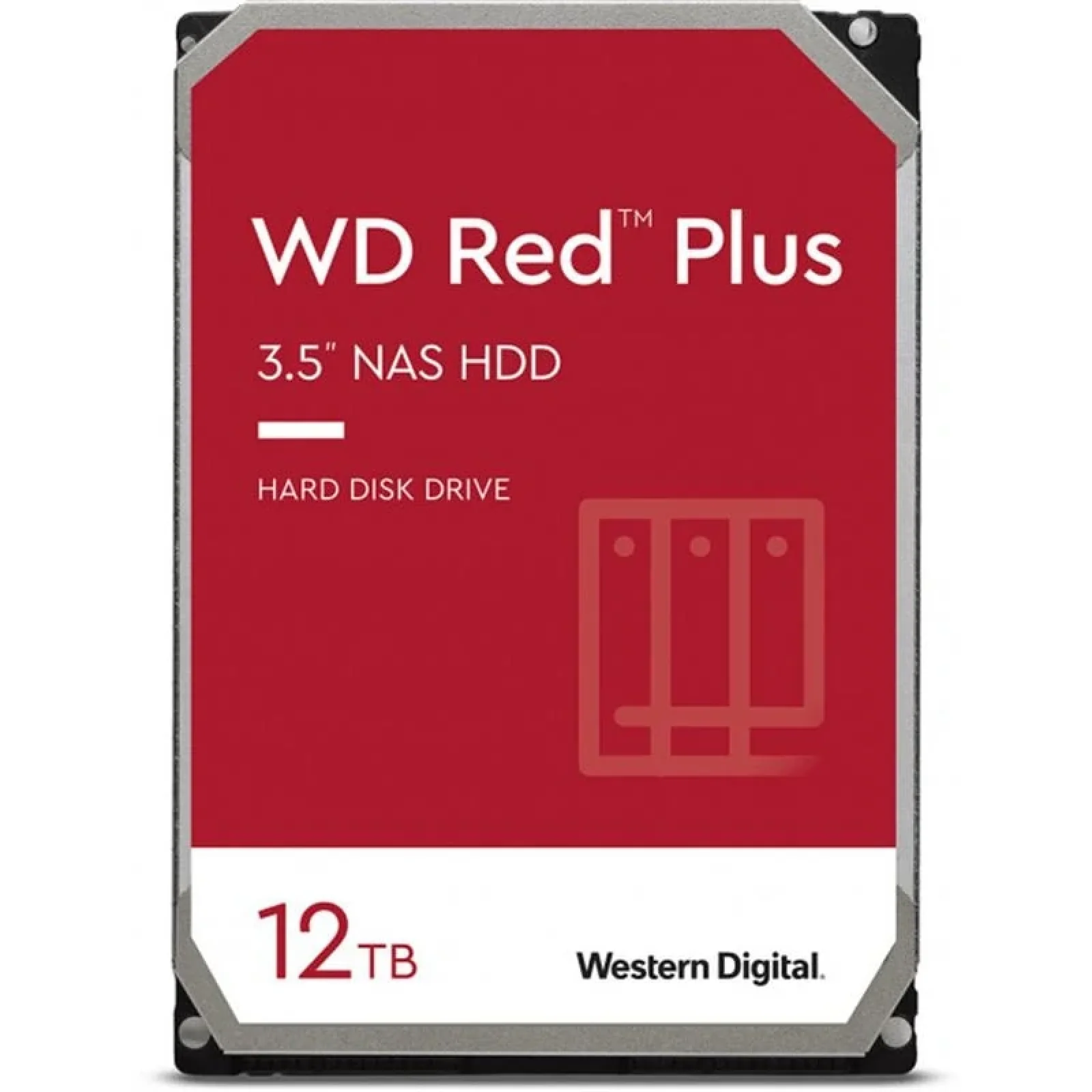 Накопичувач HDD SATA 12.0TB WD Red Plus 7200rpm 256MB (WD120EFBX) UA