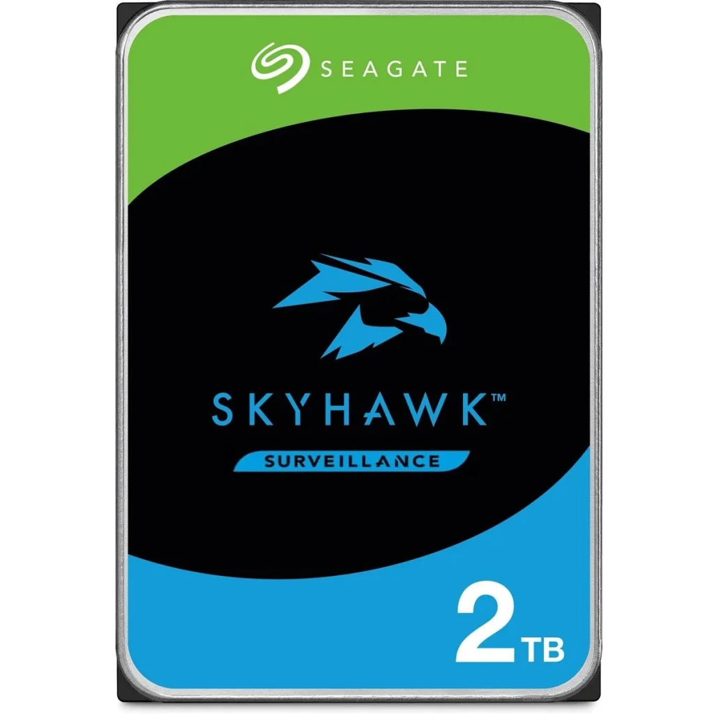 Накопичувач HDD SATA 2.0TB Seagate SkyHawk Surveillance 5400rpm 256MB (ST2000VX017) UA