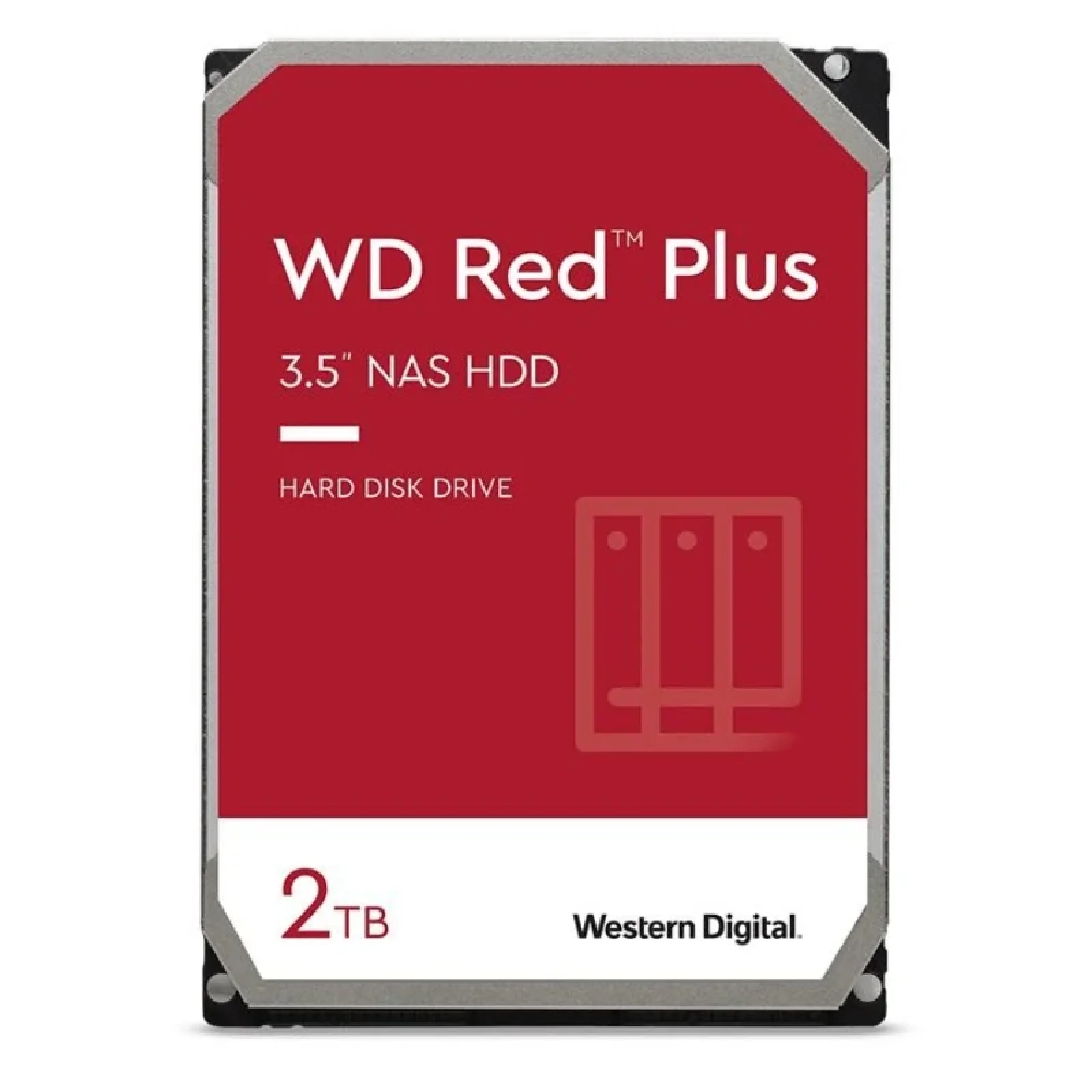 Накопичувач HDD SATA 2.0TB WD Red Plus 5400rpm 64MB (WD20EFPX) UA