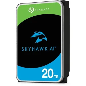 Накопичувач HDD SATA 20.0TB Seagate SkyHawk AI Surveillance 7200rpm 512MB (ST20000VE003) UA