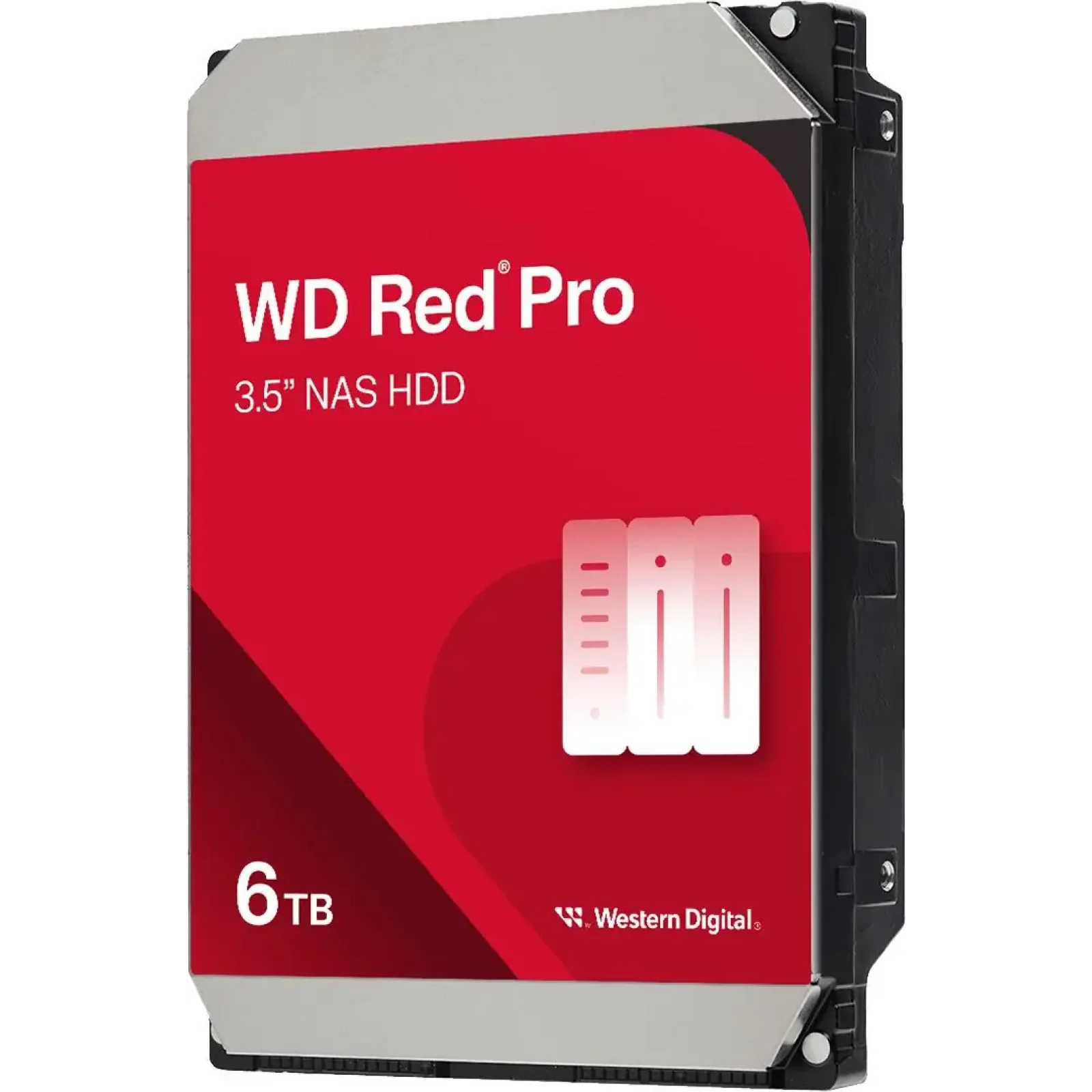 Накопичувач HDD SATA 6.0TB WD Red Pro NAS 7200rpm 256MB (WD6005FFBX) UA