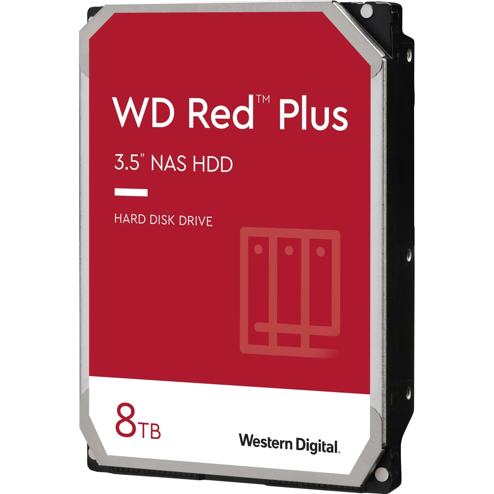 Накопичувач HDD SATA 8.0TB WD Red Plus 5640rpm 256MB (WD80EFPX) UA
