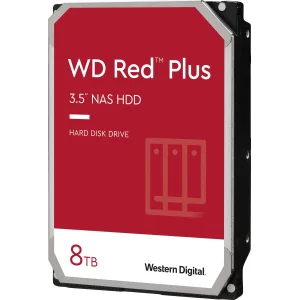 Накопичувач HDD SATA 8.0TB WD Red Plus 5640rpm 256MB (WD80EFPX) UA
