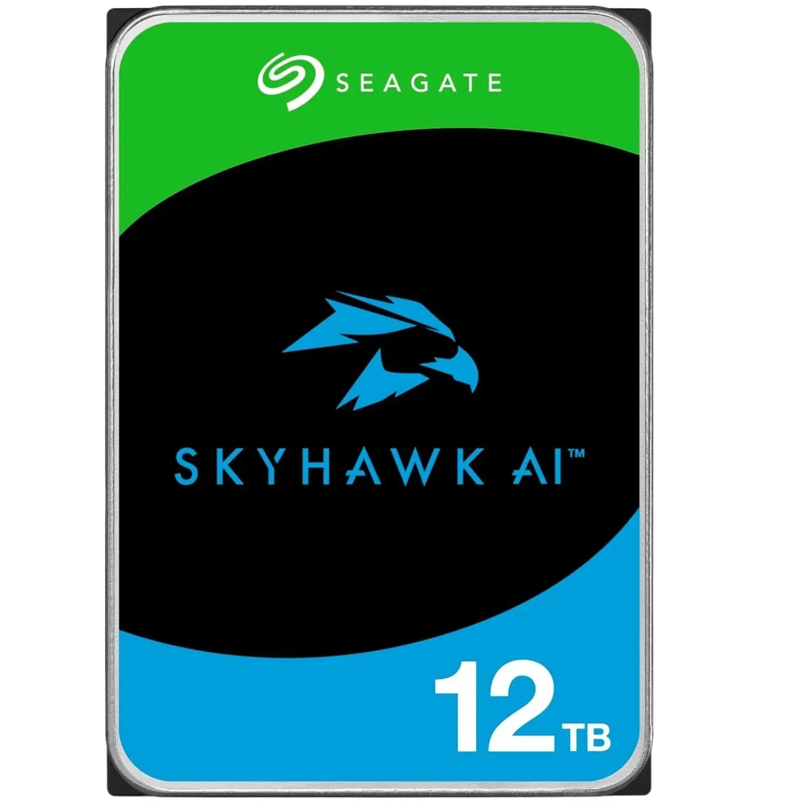 Накопитель HDD SATA 12.0TB Seagate SkyHawk AI Surveillance 7200rpm 512MB (ST12000VE003) UA