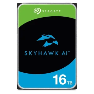 Накопитель HDD SATA 16.0TB Seagate SkyHawk AI Surveillance 7200rpm 512MB (ST16000VE004) UA