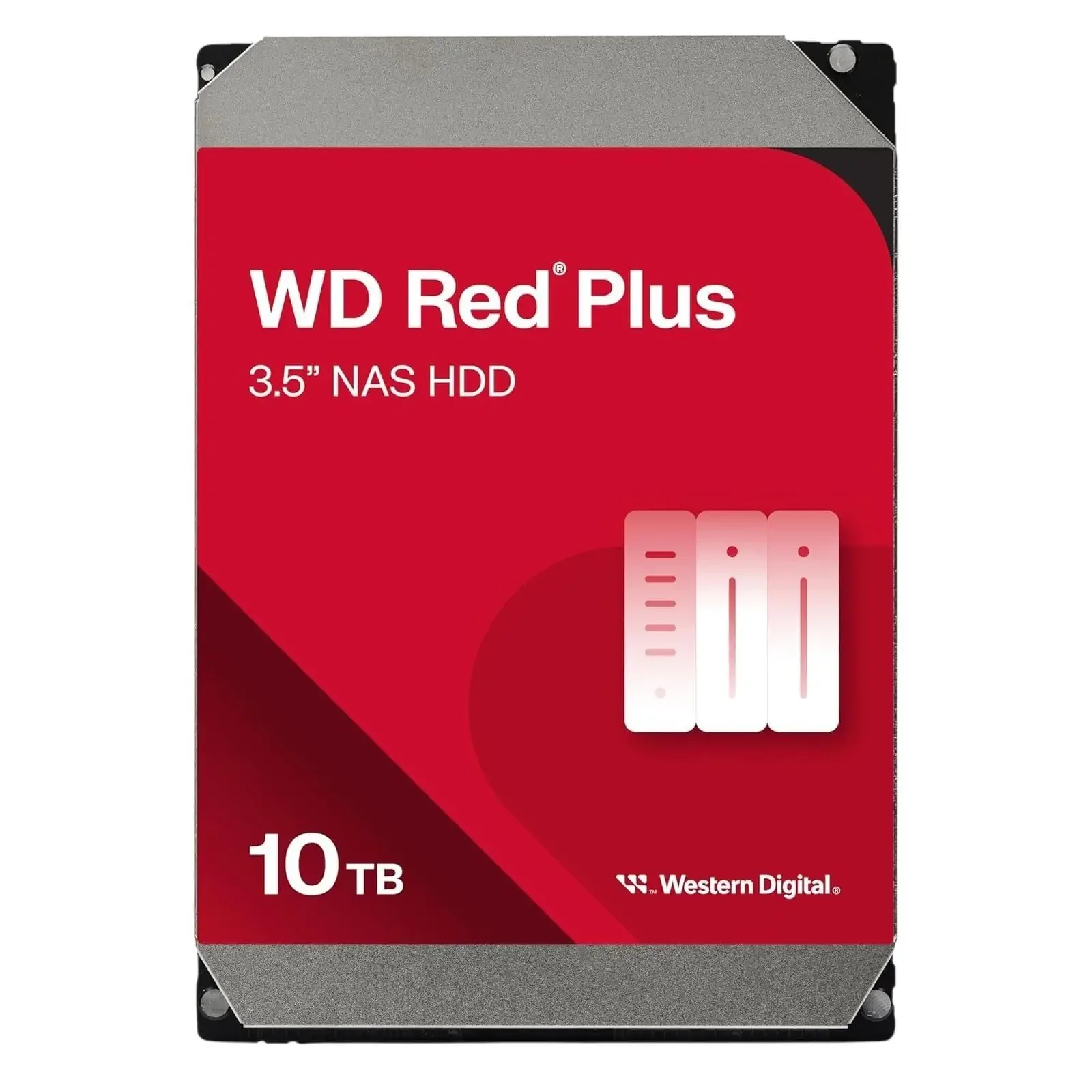 Накопичувач HDD SATA 10.0TB WD Red Plus 7200rpm 512MB (WD100EFGX) UA
