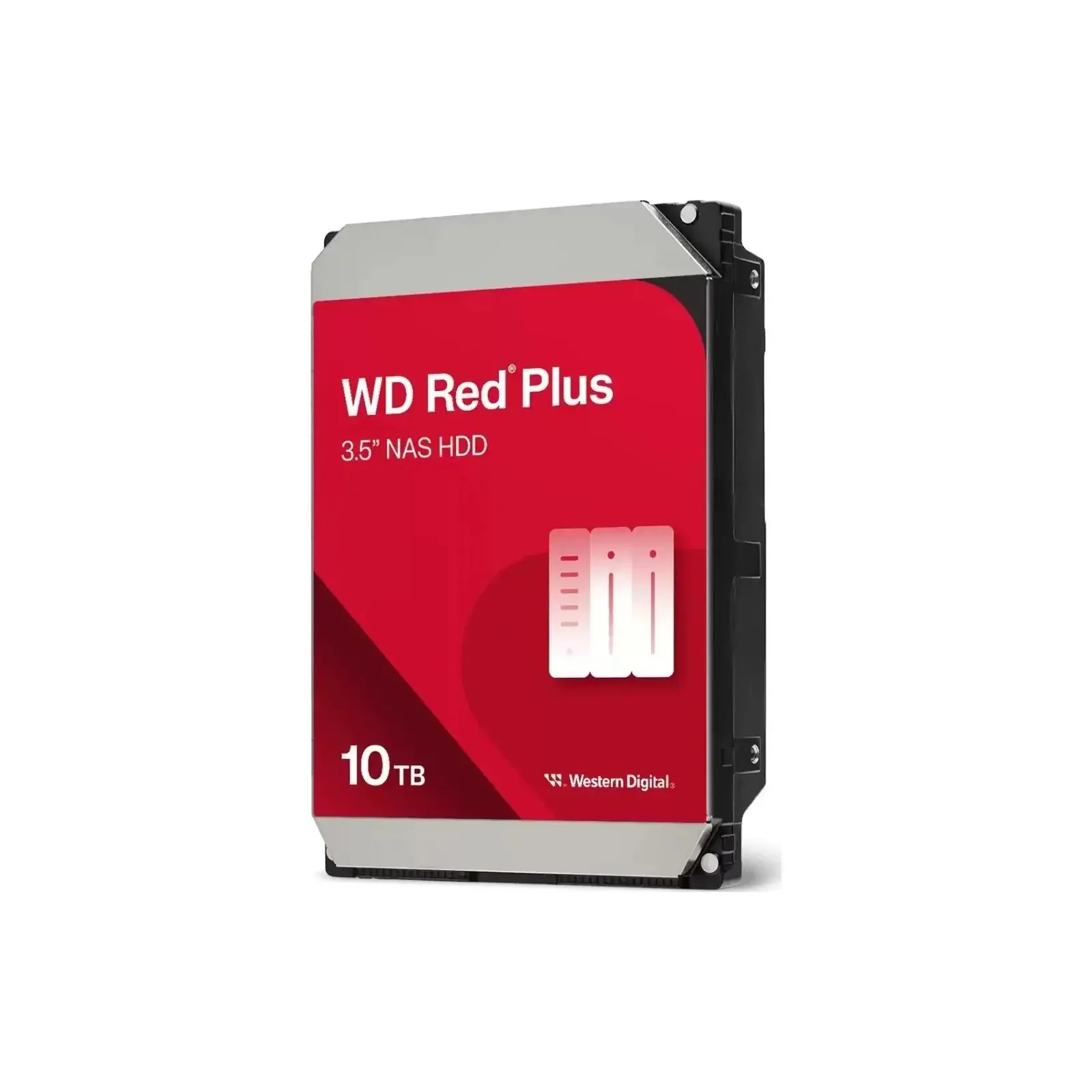 Накопичувач HDD SATA 10.0TB WD Red Plus 7200rpm 512MB (WD100EFGX) UA