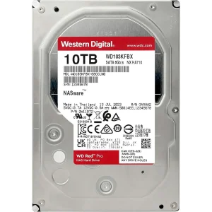 Накопичувач HDD SATA 10.0TB WD Red Pro NAS 7200rpm 512MB (WD103KFBX) UA