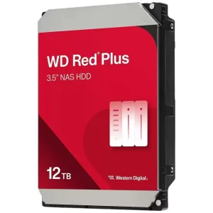 Накопичувач HDD SATA 12.0TB WD Red Plus 7200rpm 512MB (WD120EFGX) UA