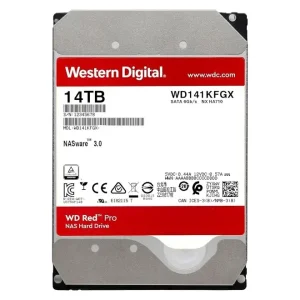 Накопичувач HDD SATA 14.0TB WD Red Pro NAS 7200rpm 512MB (WD142KFGX) UA