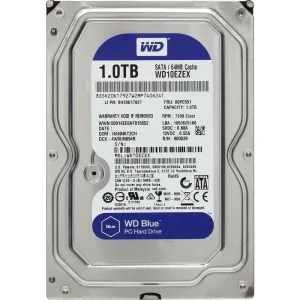 Накопитель HDD SATA 2.0TB WD Blue 5400rpm 64MB (WD20EARZ) UA