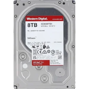 Накопичувач HDD SATA 8.0TB WD Red Pro 7200rpm 256MB (WD8005FFBX) UA