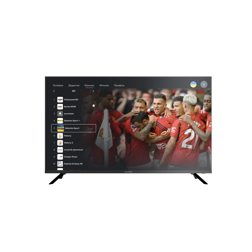 Телевізор Gazer TV43-FN1 UA