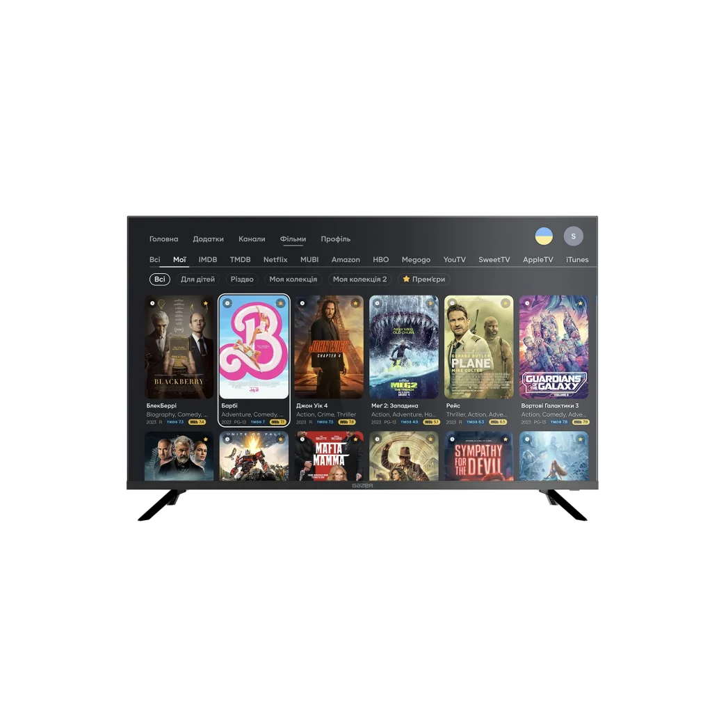 Телевизор Gazer TV43-UN1 UA