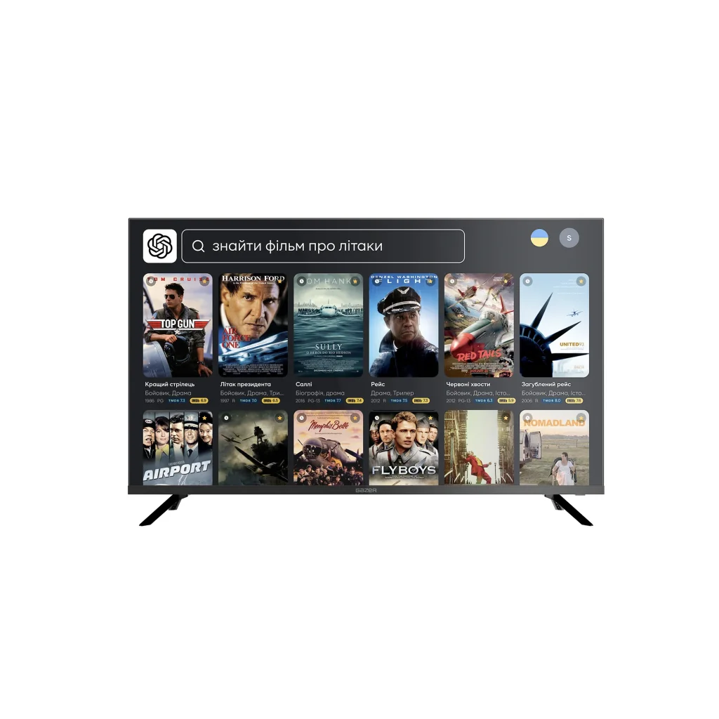 Телевизор Gazer TV43-UN1 UA