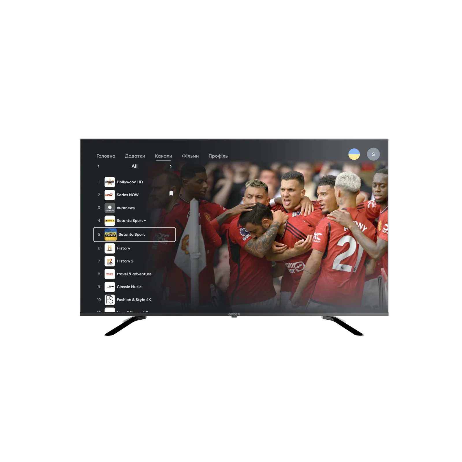 Телевизор Gazer TV50-UN1 UA