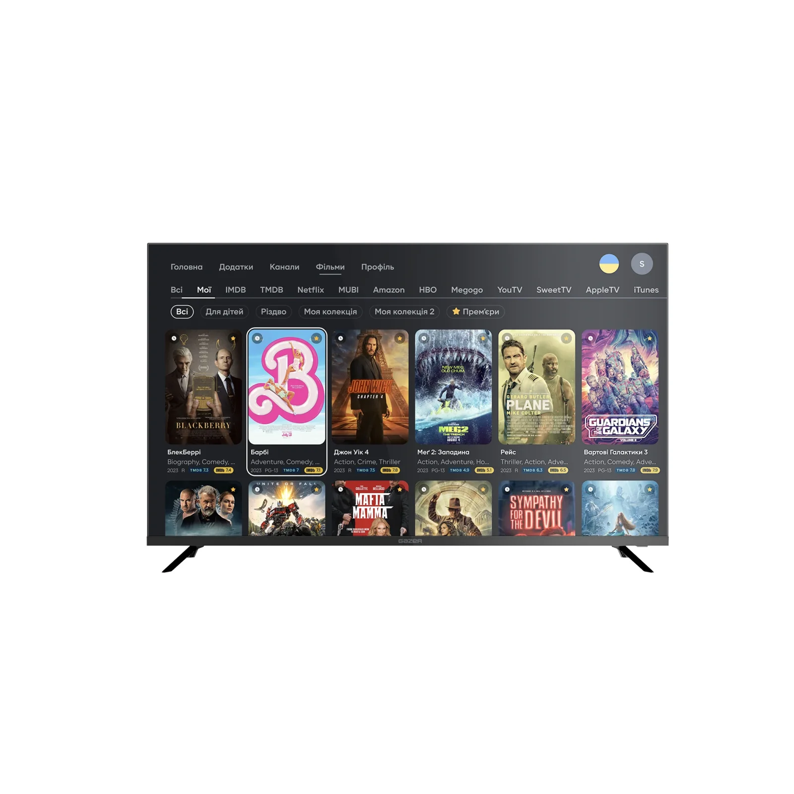 Телевизор Gazer TV55-UN1 UA