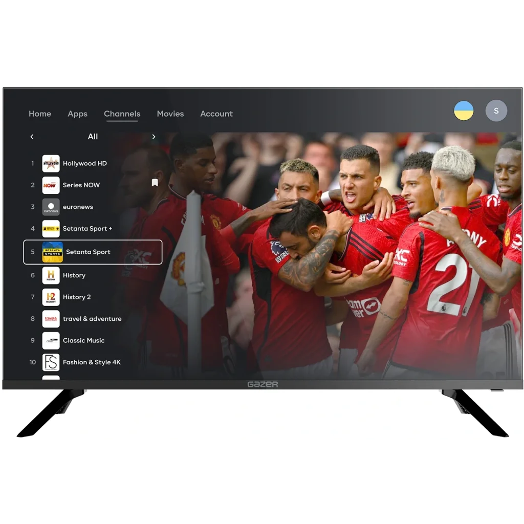 Телевизор Gazer TV43-UN1 UA