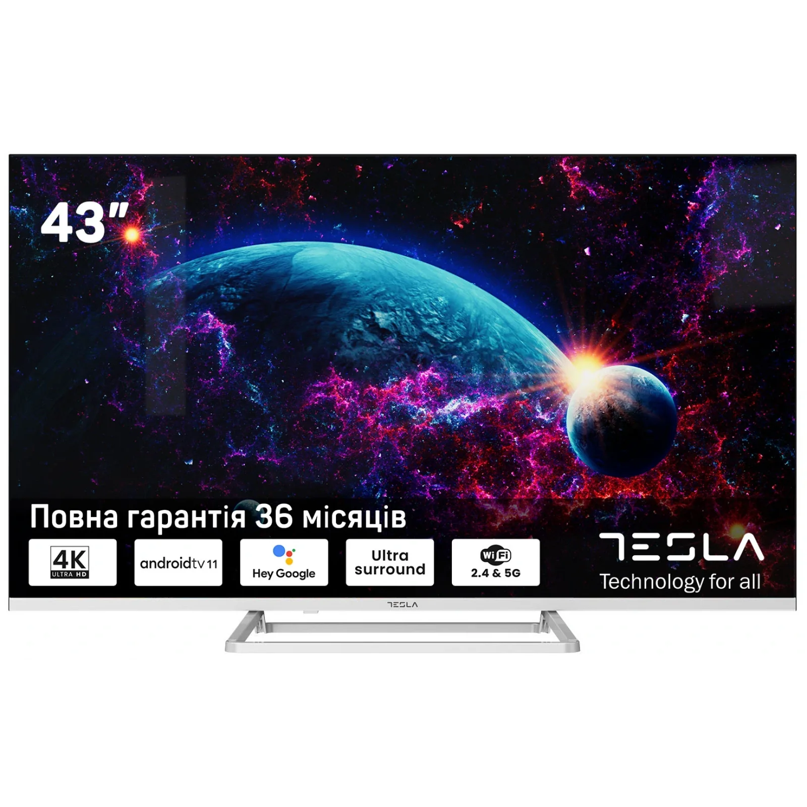Телевізор Tesla 43E635SUS UA