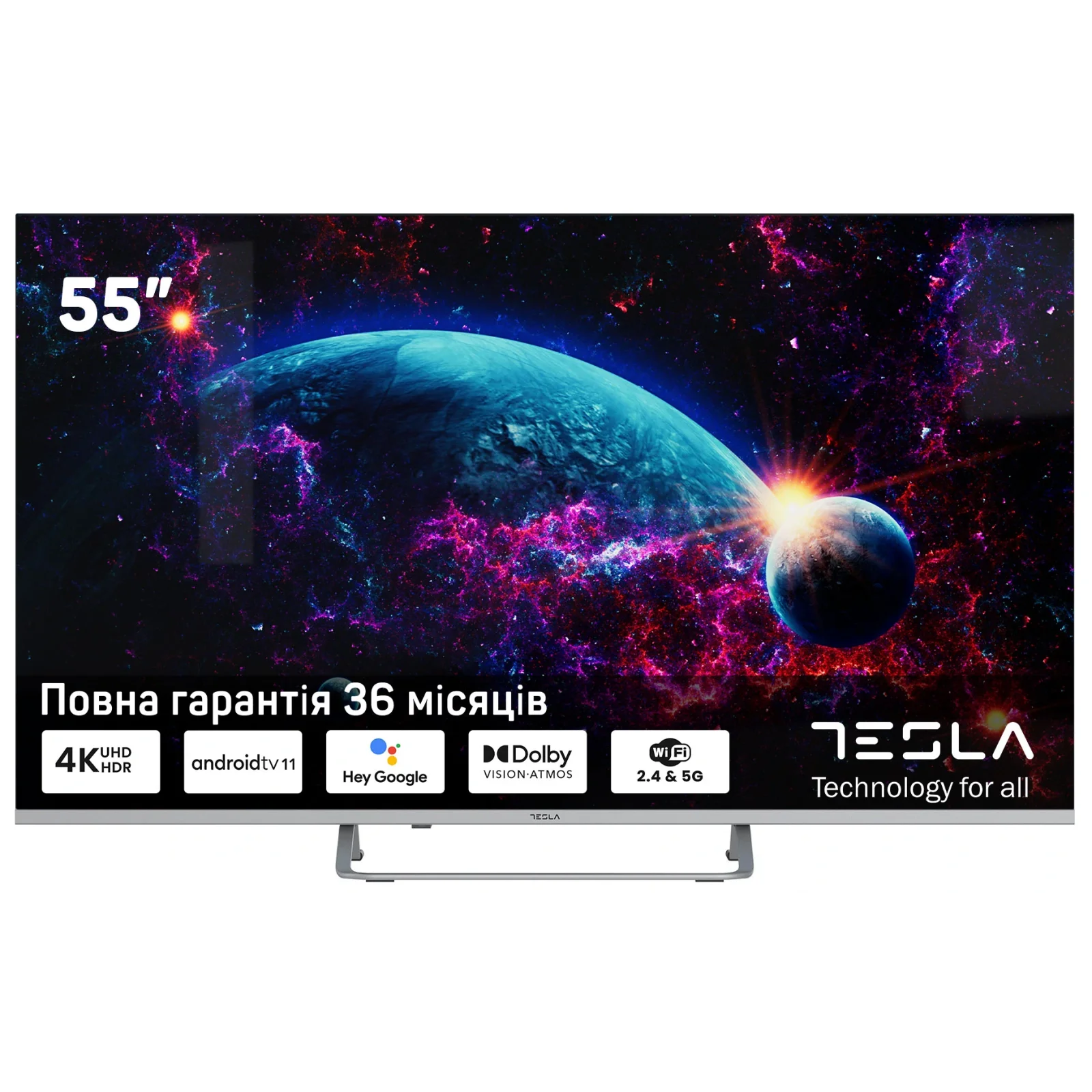 Телевізор Tesla 55E635SUS UA