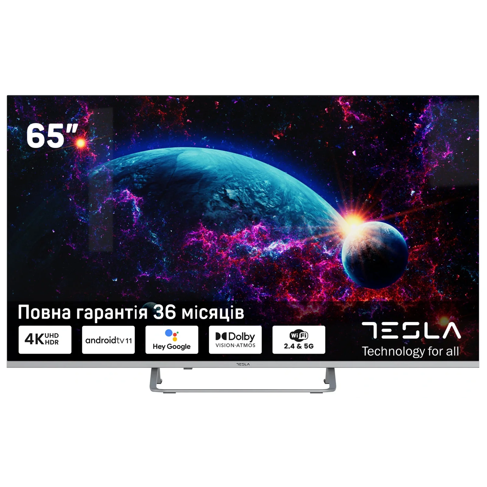 Телевізор Tesla 65E635SUS UA