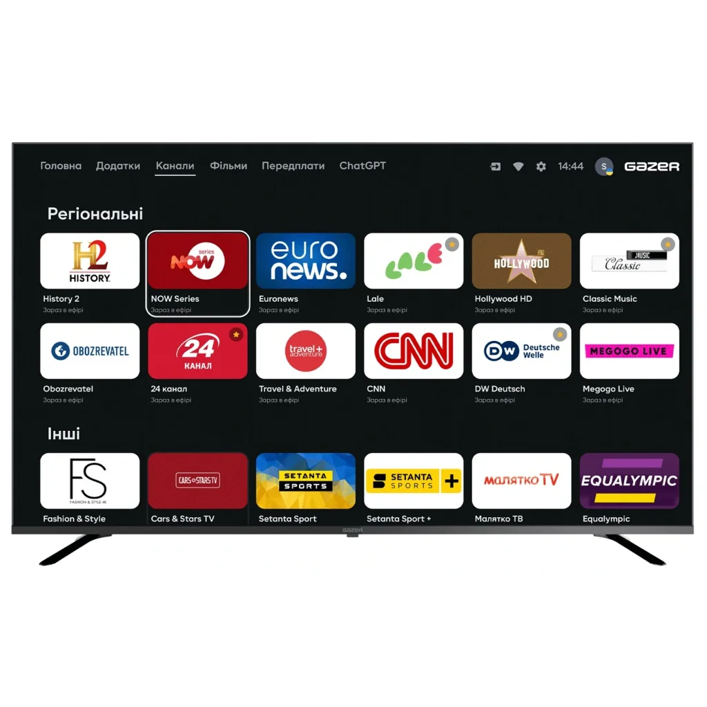Телевизор Gazer TV55-UE2 UA