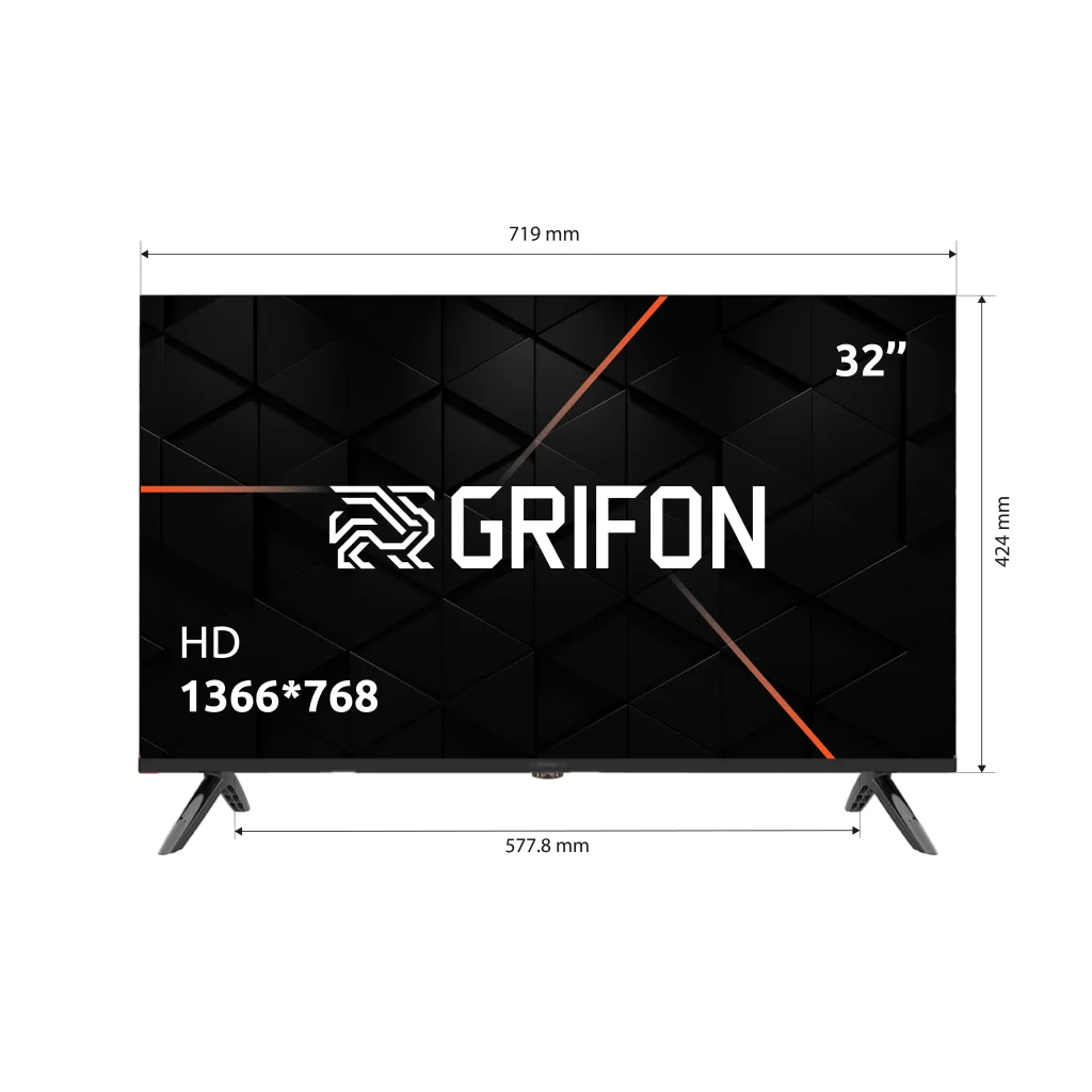 Телевізор Grifon Diva DV43FSB UA