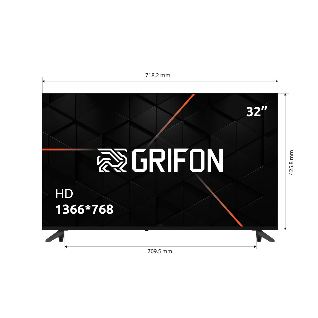 Телевізор Grifon Diva DV32HSB UA
