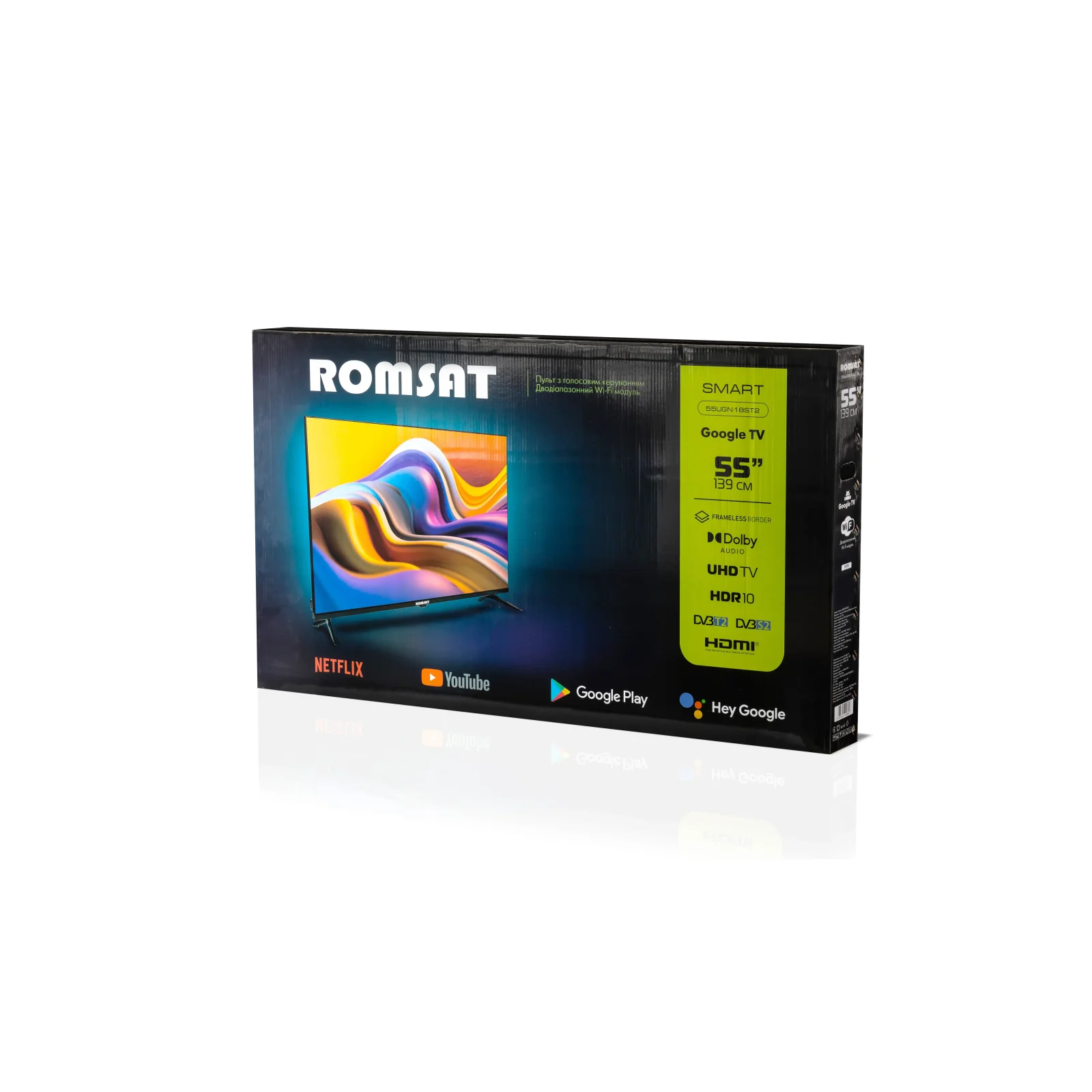 Телевізор Romsat 55UGN18ST2 UA