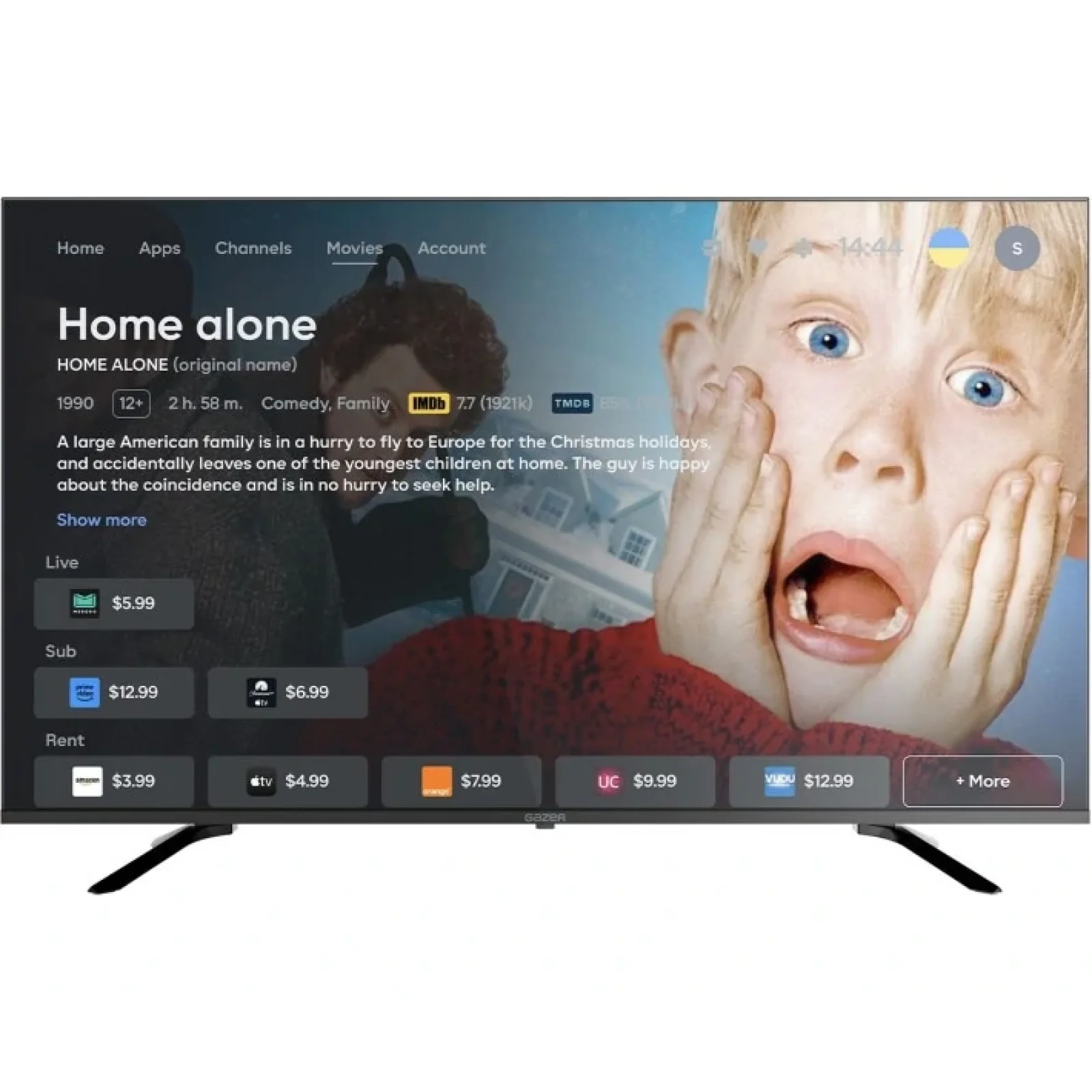 Телевизор Gazer TV50-UN1 UA