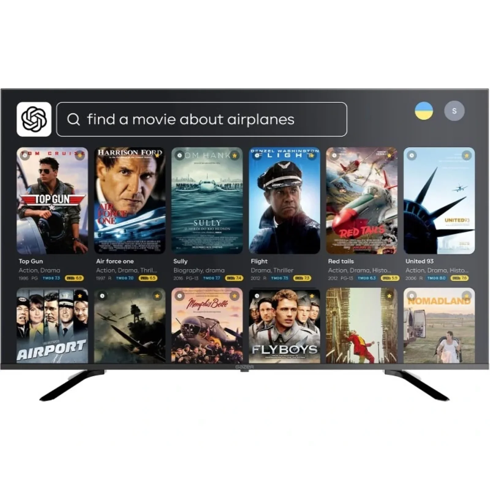Телевизор Gazer TV50-UN1 UA
