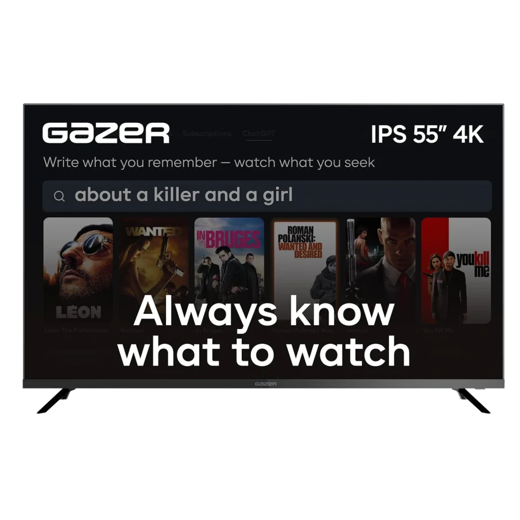 Телевизор Gazer TV55-UN1 UA