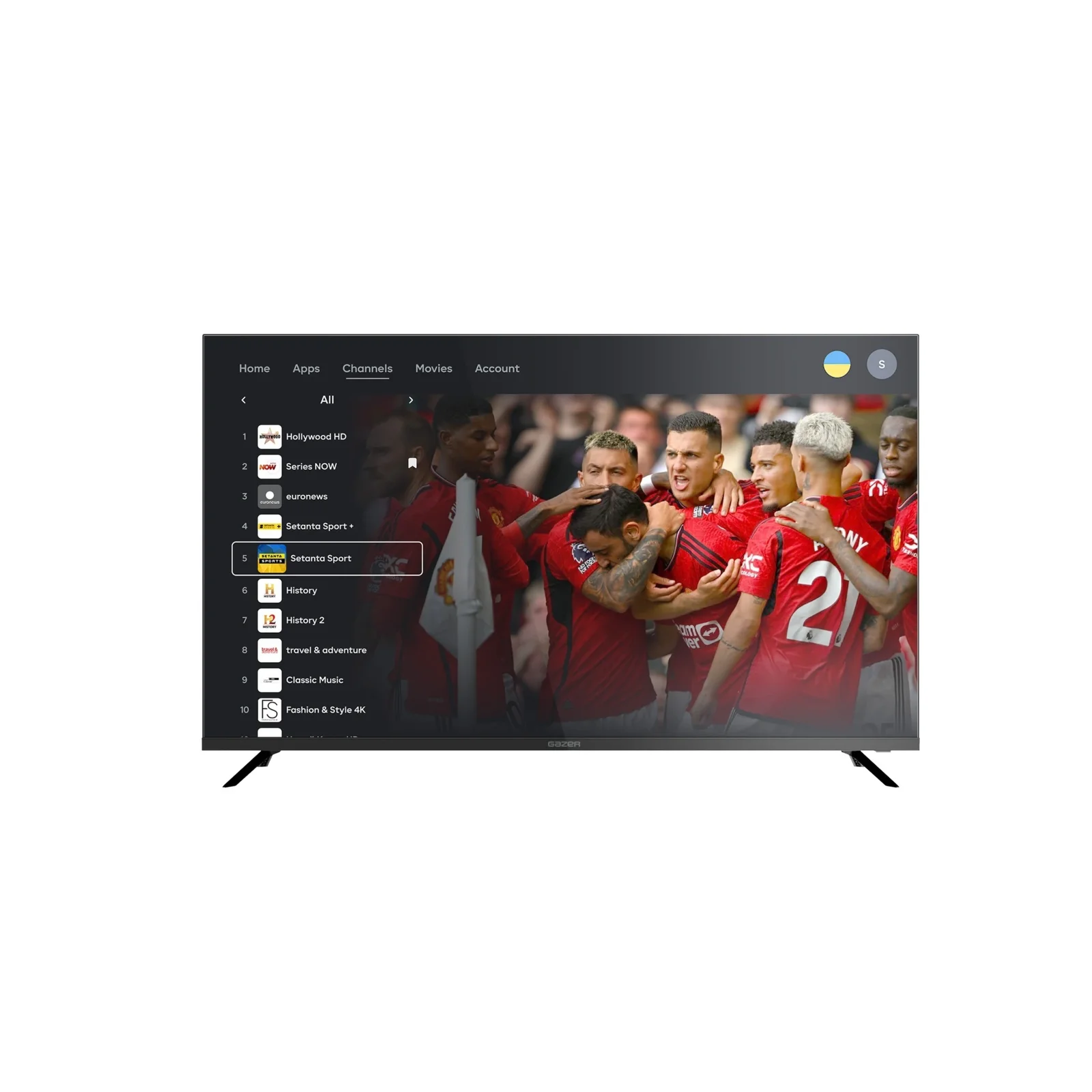 Телевизор Gazer TV55-UN1 UA