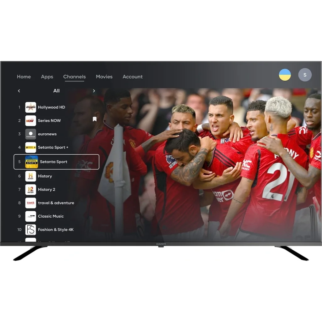 Телевизор Gazer TV65-UN1 UA