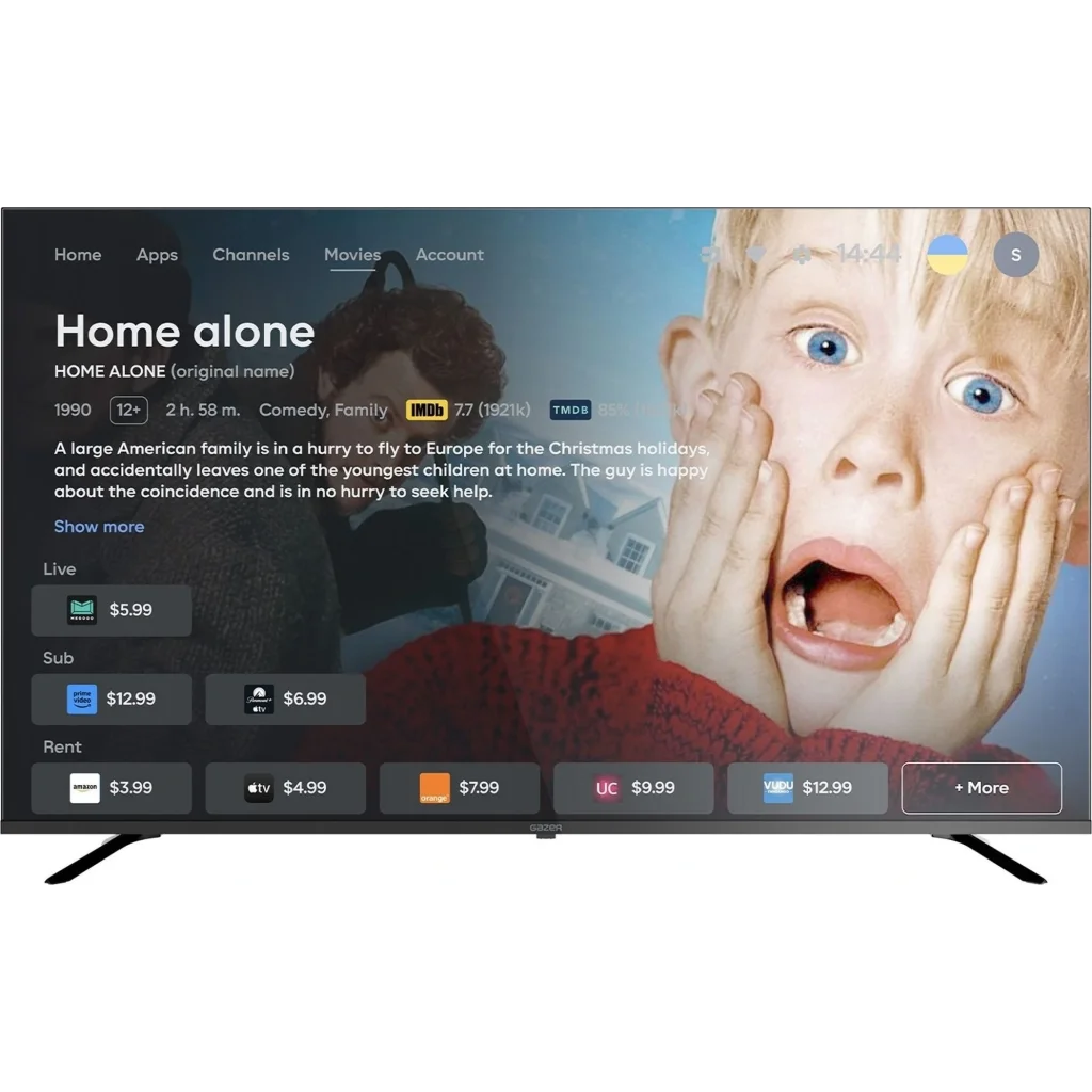 Телевизор Gazer TV65-UN1 UA