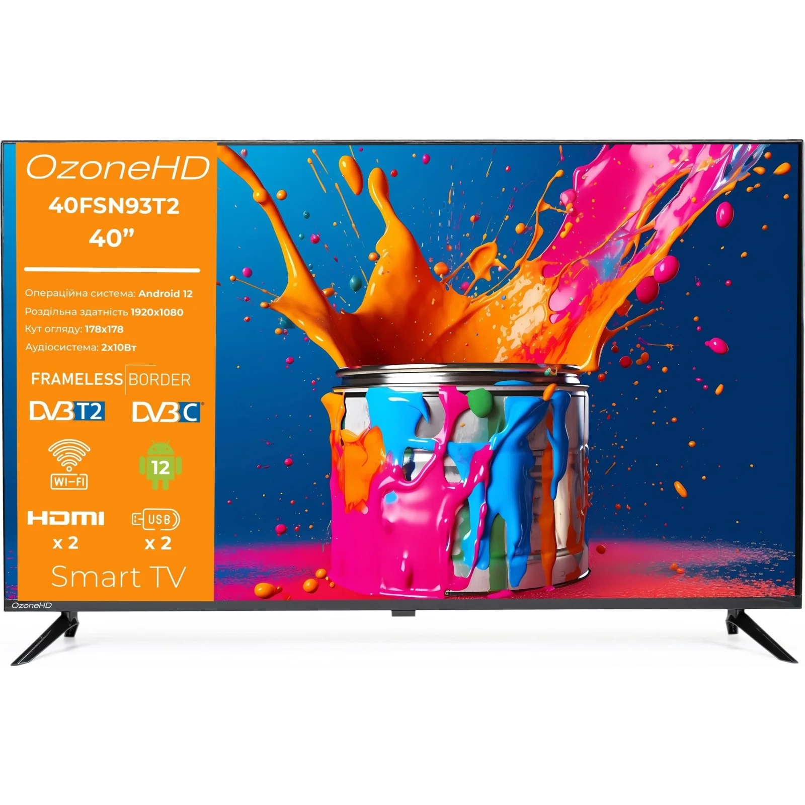 Телевизор OzoneHD 40FSN93T2 UA