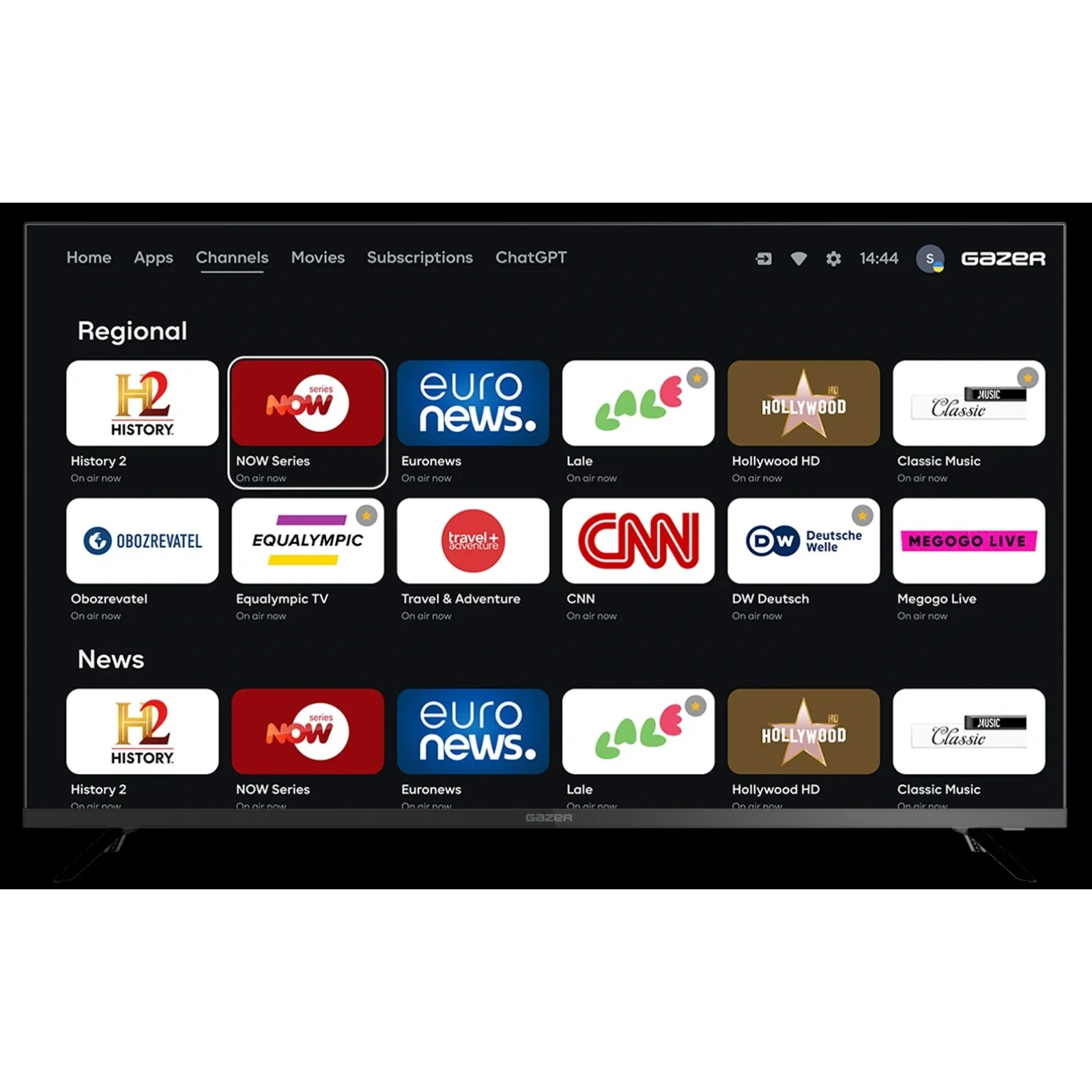 Телевизор Gazer TV55-UE2 UA
